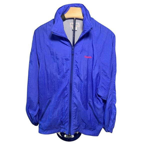 Vintage Reebok Windbreaker Zip Up Jacket Sz M Retro Throwback 80s 90s Y2K Street - Picture 1 of 8